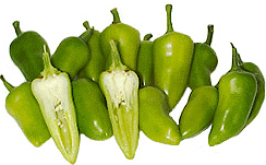 Green Fresno Chile Peppers picture