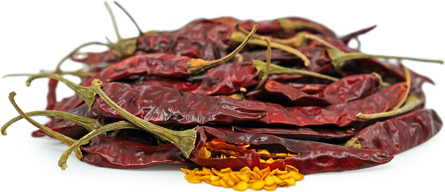 Dried Arbol Chile Peppers picture