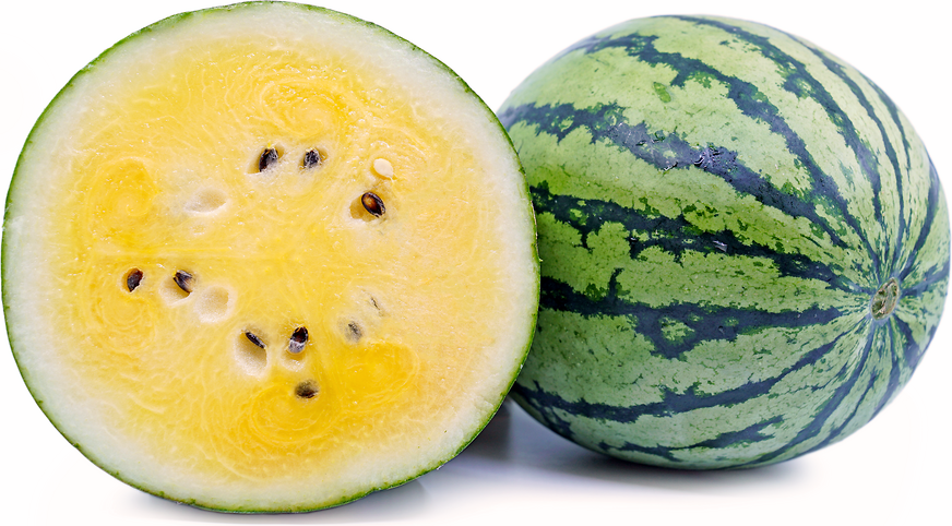 Yellow Watermelon Information, Recipes and Facts
