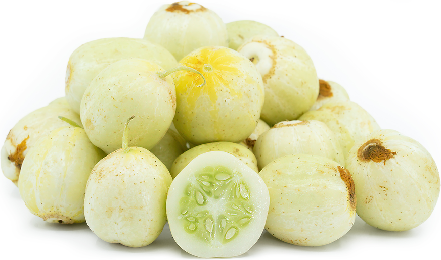 Lemon Cucumbers Information, Recipes and Facts
